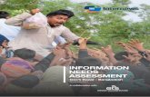 INFORMATION NEEDS ASSESSMENT · 2017-11-29 · information ecosystem facing the area’s crisis affected population. The assessment explores information needs and communications channels,