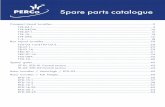Spare parts catalogue - PERCo Turnstiles and Access ... · 3 support@perco.com Compact tripod turnstiles / TTR-04.1 View Designation 1C Article Motor TTR-07.371.00 P-I-TT-083 Motor