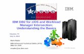 IBM DB2 for z/OS and Workload Manager Intersection ... · 2012-07-11  · DB2 and Workload Manager • WLM manages DB2 address spaces – DB2 subsystem address spaces: MSTR, DBM1,