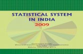 STATISTICAL SYSTEM - Government Of Indiamospi.nic.in/.../Statistical_System_23nov09_final... · The official statistical system is consciously gearing up to adapt i tself to the f