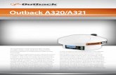 Outback A320/A321 · A321 Smart Antennas ideal for a variety of applications. The A320 Smart Antenna is designed to be mounted on a variety of roving machines and vehicles for kinematic