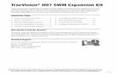 TracVision HD7 SWM Expansion Kit - Solid Signal C.pdf · one RF cable. Each DVR has two tuners, and requires one RF cable. • Connector labeling might vary between receiver and DVR