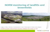 NORM monitoring of landfills and brownfields · NORM monitoring of landfills and brownfields S. Pepin, A. Poffijn, G. Biermans, B. Dehandschutter, M. Sonck (Federal Agency for Nuclear