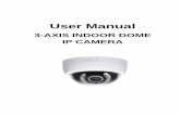 3-AXIS INDOOR DOME IP CAMERA - OV Solutions, IncThis IP Camera is a Full HD 3-Axis Dome IP camera with the web server built in. User can view real-time video via IE browser. IP Camera