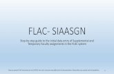 FLAC- SIAASGN flac/flac- siaasgn.pdf · FLAC- SIAASGN Step-by-step guide to the initial data entry of Supplemental and Temporary Faculty assignments in the FLAC system These are general