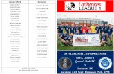 OFFICIAL MATCH PROGRAMME SPFL League 1 v Stranraer FC ... · Supporters’ Notes Away Travel Although we won’t be running transport to oatbridge on 1st October, our next away bus