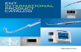 ENT INTERNATIONAL PRODUCT CATALOG · Section eader 6 Medtronic ENT International Product Catalog Powered ENT System and Components, IPC® Integrated Power Console (IPC®) System Our