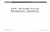 The Disability Respite Market in New Zealand · Web viewA 15-bed specialist respite centre for children and young people aged 5 to 21 who have disabilities, are medically fragile