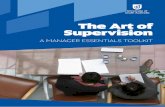The Art of Supervision - University of South Australiaw3.unisa.edu.au/staffdev/guides/art_of_supervision_guide.pdf · The Art of Supervision – The University of South Australia