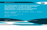 An estimation of chemical compound concentrations used in onshore gas production… · 2019-05-22 · An estimation of chemical compound concentrations used in onshore gas production,