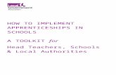   · Web view2020-02-03 · HOW TO IMPLEMENT APPRENTICESHIPS IN SCHOOLS A TOOLKIT for. Head Teachers, Schools & Local Authorities . December 2019. Contents