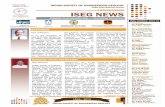 (IAEG India National Group) A Biannual Newsletter ISEG NEWS · The conference has received a very enthusiastic response from the geoscientist and engineering community from world