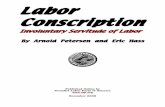 Labor Conscription - The PeopleSocialist Labor Party 3 ARNOLD PETERSEN (1885–1976) Labor Conscription Involuntary Servitude of Labor By Arnold Petersen Here we stan’ on the Constitution,