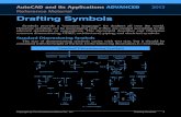 AutoCAD and Its Applications ADVANCED Reference Material … · 2015-10-09 · common dimensioning, GD&T, architectural, piping, and electrical symbols. Standard Dimensioning Symbols