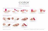 How to Apply - Cloudinary · apply tip first remove clear cover apply tip to free edge of nail remove clear cover peel polish strip gently file excess or remove with fingernail peel