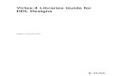 Xilinx Virtex-4 Libraries Guide for HDL Designs · 2019-10-19 · Chapter2 FunctionalCategories Thissectioncategorizes,byfunction,thecircuitdesignelementsdescribedindetaillater inthisguide.
