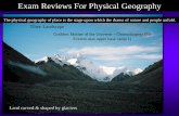 Exam Reviews For Physical Geography - State University of ...employees.oneonta.edu/.../ExamReviewsForPhysicalGeographyTracyAllen2016.pdfExam Reviews For Physical Geography The physical