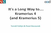 It's a Long Way to…. · Kramerius 3 + largest instalation have more than 8,7 Mio pages + enables easy and fast instalation and replication - DjVu plug-in needed - proprietary standardization