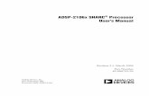 ADSP-2106x SHARC Processor User’s Manual...a ADSP-2106x SHARC® Processor User’s Manual Revision 2.1, March 2004 Part Number 82-000795-03 Analog Devices, Inc. One Technology Way