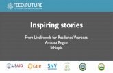 From Livelihoods for Resilience Woredas, Amhara Region ... Inspiring stories From Livelihoods for Resilience