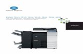 bizhub 754e / 654e / 554e / 454e / 364e / 284e / 224e...Konica Minolta works with your business to analyse your print environment, right-size your fl eet, optimise your workfl ow and