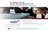 Leadership andgraduateschoolusa.com/PDFs/Leadership2.pdf · Leadership and Management Programs The demand for resilient, emotionally intelligent, and competent change agents is at