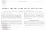 Sleep apnea and aortic dissectiondownloads.hindawi.com/journals/crj/1995/254831.pdf · CASE REPORT Sleep apnea and aortic dissection PATRICK J HANLY MD FRCPC, DAVID FORD MSc Sleep