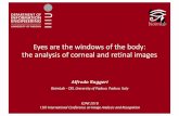 Eyes are the windows of the body: the analysis of corneal ... · Need for a definition able to express in mathematical terms tortuosity as perceived by retina experts. 35 Tortuosity