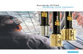 Sandvik GT60 drilling tool system · The Sandvik GT60 drilling tool system is optimized for the transfer of impact power from Tamrock HL1000 and HL1500 rock drills. It is compatible