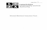 Elected Members Induction Pack - North Lanarkshire · Community Justice Authorities contact details Clackmannanshire Fa1 kirk Aurhority Stirling Fife & Forth Valley Community Justice