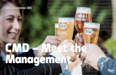 CMD Meet the Management - Carlsberg Group · limited to: economic and political uncertainty (including interest rates and exchange rates), financial and regulatory developments, demand