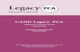 Legacy PCA - J2S Medicalj2smedical.com/wp...Legacy-PCA-Operation-Manual.pdf · the pump to ensure it is a CADD-Legacy ® PCA Model 6300 pump before programming. This pump delivers