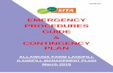 EMERGENCY PROCEDURES GUIDE CONTINGENCY PLAN · 2016-01-21 · Emergency Procedures Guide & Contingency Plan - March 2015 Page 12 of 47 3.6 ROLE OF GENERAL MANAGER – MARKETING AND