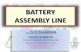 BATTERY ASSEMBLY LINE - FLUID-O-MATICbattery assembly line in when mostly people don’t even knew about it plate parting & brushing machine in 2005 plate pasting machine in 2006 ]