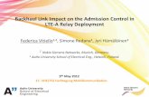 Backhaul Link Impact on the Admission Control in LTE-A Relay … · 9th May 2012 17. VDE/ITG Fachtagung Mobilkommunikation Backhaul Link Impact on the Admission Control in LTE-A Relay