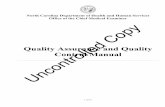 Quality Assurance and Quality Control Manual...Standard Operating Procedures (SOP), Laboratory Policies, and Document Control 1.2.1. All documents within the OCME Toxicology Laboratory