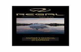 OWNER’S MANUAL 28 EXPRESS...boat owner’s manual thoroughly. Familiarize yourself with the various components of your boat, and heed the safety precautions noted herein. If you