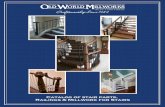 Catalog of stair parts, Railings & Millwork for Stairs · W ith lumber from the ﬁnest mills, we manufacture stair parts in dozens of wood species, including red oak, hard maple,