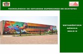 ESTADÍSTICA BÁSICA 2013-2tese.edu.mx/documentos2004/5783_LNHEUML.pdf · Estadística Básica 2013-2 Unidad de Planeación Tecnológico de Estudios Superiores de Ecatepec 2 PRESENTACIÓN