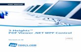 3-Heights™ PDF Viewer .NET WPF Control · The 3-Heights™ PDF Viewer .NET WPF Control is a component which can be seamlessly integrated in .NET Windows Presentation Foundation