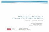 Research priority Setting in Care Homes - PRIME Centre Wales Priority Setting in Care Homes... · Research Priority Setting in Care Homes – Research Proposals Briefing Aim of this