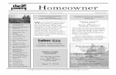 Homeowner - The Pinery...our duty as neighbors to pitch in whether it be for one event, or year round to continue to enjoy our beauti-ful community with so little restriction and our
