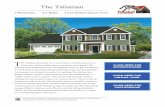 Talisman Home Plan | Homes in Goldsboro NC | NCCI Homes · The Talisman 4 Bedrooms 2½ Baths 2,326 Heated Square Foot NCCI Homes is committed to upholding the standards of the Fair