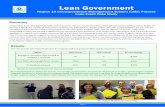 Lean Government: Region 10 Correspondence Management System (CMS) Process Lean … · 2015-08-20 · Lean Government Region 10 Correspondence Management System (CMS) Process Lean