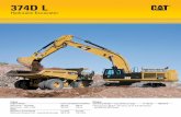 Specalog for 374D L Hydraulic Excavators (APD version ... · Operator Station . 374D L is designed for simple, easy operation and comfort. Cab Design . The spacious cab provides good