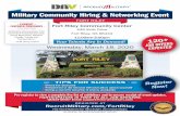 Fort Riley Community Center - Amazon Web Services...FORT RILEY AMERICAS WARFIGHTING CENTER RECRUIT I LITARY@ Military Community Hiring & Networking Event CURRENT - FEATURED COMPANIES