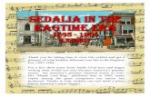 sedalia in the ragtime era - SCOTT JOPLIN RAGTIME FESTIVAL...during the Ragtime Era. Scott Joplin alone was a major celebrity by the time he left Sedalia for good in 1904 but many
