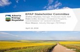 EPAP Stakeholder Committee · 2018-06-12 · Agenda Welcome and Safety brief, Introductions History of the EPAP Stakeholder Committee Committee purpose, Where we are today, Moving