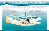 WHERE DID THE OIL GO? A DEEPWATER HORIZON FACT SHEETmasgc.org/oilscience/where.did.oil.go.factsheet.pdf · During the Deepwater Horizon oil spill, approximately 200 million gallons