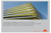 GLASS EMBEDDING SAFE AND FAST GLASS EMBEDDING …...SikaGlaze® GG-735 and SikaForce®-7720 L45 are certiﬁed complying with the technical regulations for the use of Safety Barrier